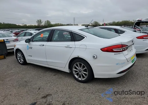 2017 Ford Fusion Se Hybrid из США, поврежденный, VIN 3FA6P0LU4HR409088